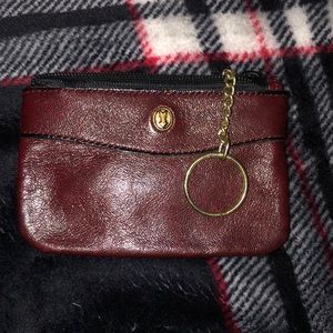 I’m selling a brown wallet